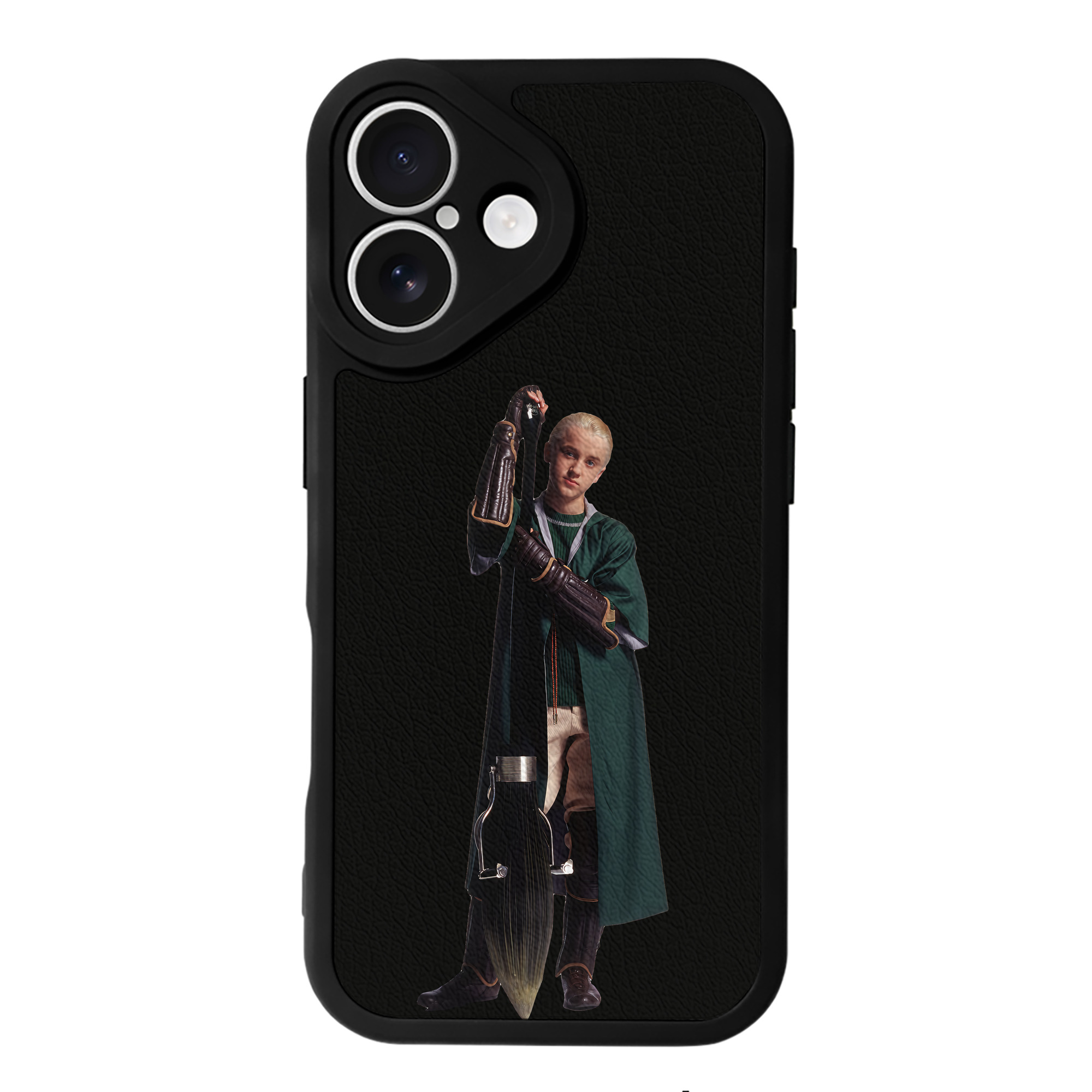 （画像用） Harry Potter ハリー・ポッターシリーズ 【iPhone 16シリーズ対応】シリコンスマホケース（レザー調） 材質：シリコン